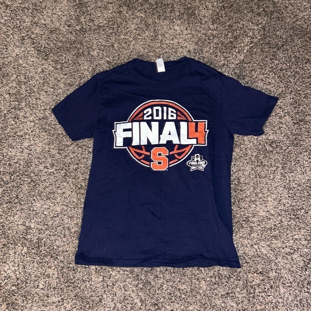 Syracuse 2026

16

2016 Final 4 T-Shirt Girls Large NCAA Basketball Orange Tee